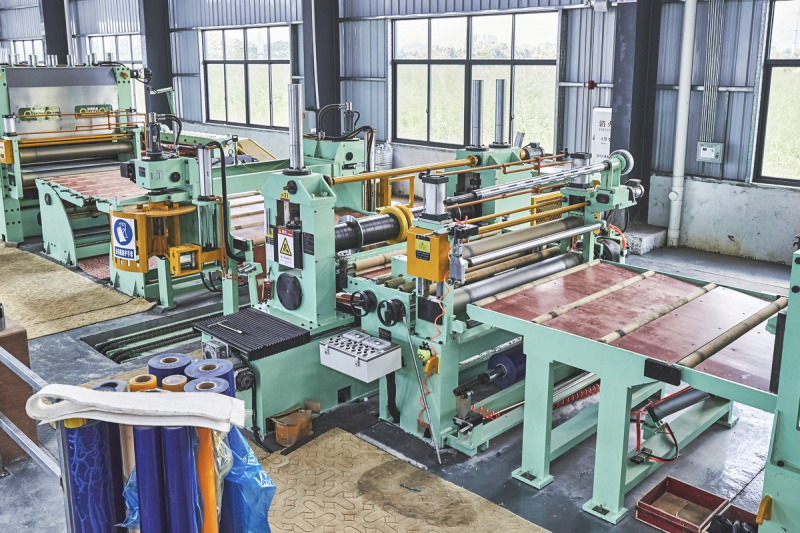 整平贴膜机+切边机+废边机