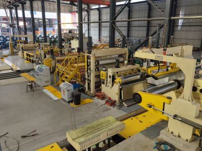 1650型冷轧板整平飞剪机组